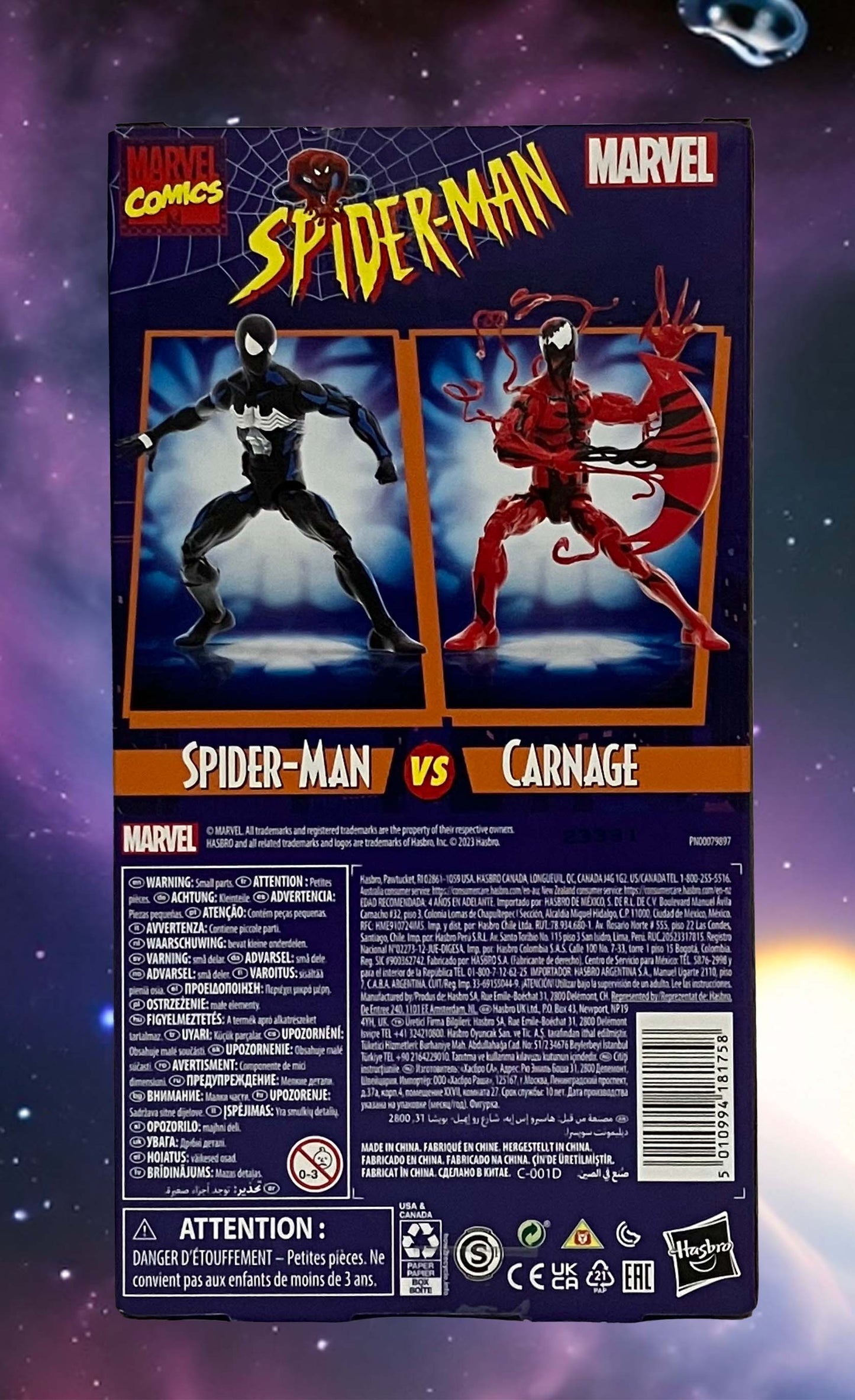 Marvel Legends Series Spider-Man & Carnage